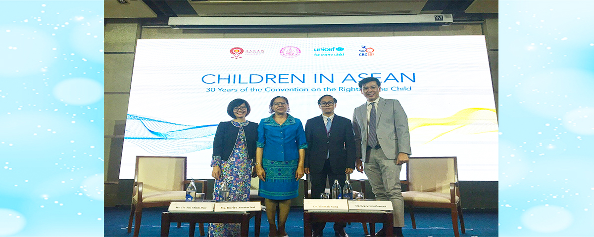 CRC30 Children in ASEAN 4 11 2562