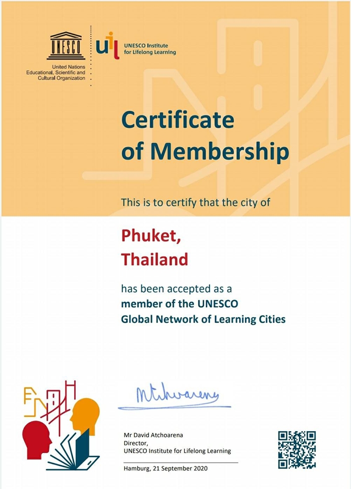 GNLCCertificat Thailand Phuket 23 9 2563
