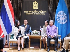 UNICEF หารือต่อยอดความร่วมมือด้านการศึกษา 271 201