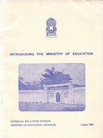 THAI EDUCATION IN BRIEF